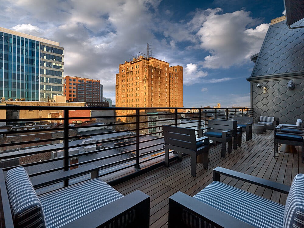 rooftop at 520 Lofts, Pennsylvania