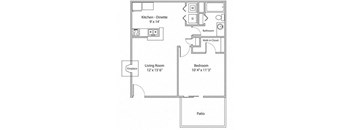 One Bedroom Apartment at Karric North, Dublin, 43016