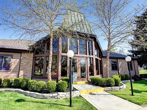 Property Exterior at Karric Place of Dublin, Ohio