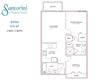 Two bedroom apartment with washer and dryer for rent