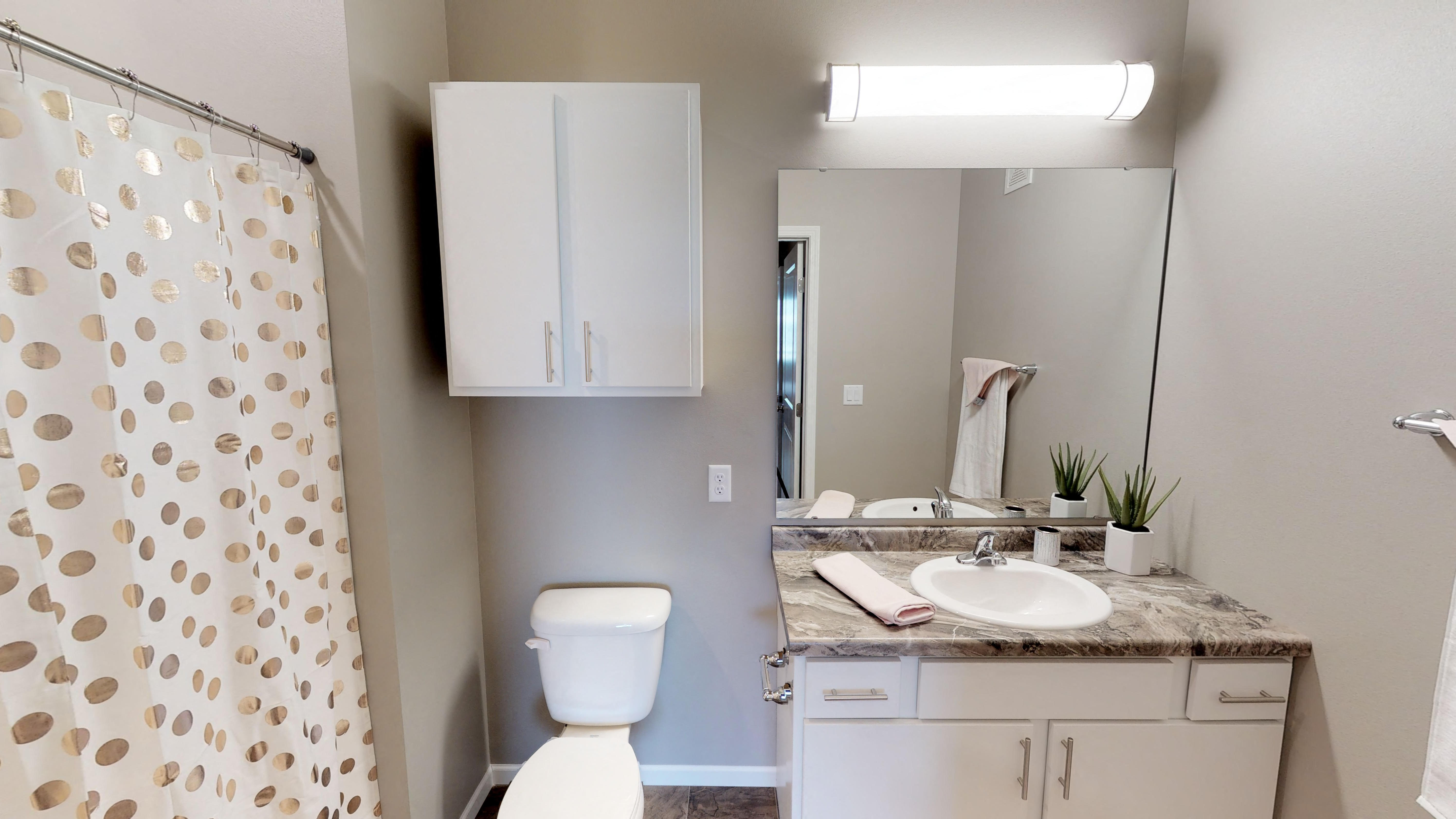 bathroom, apartments, grand apartments,fargo apartments