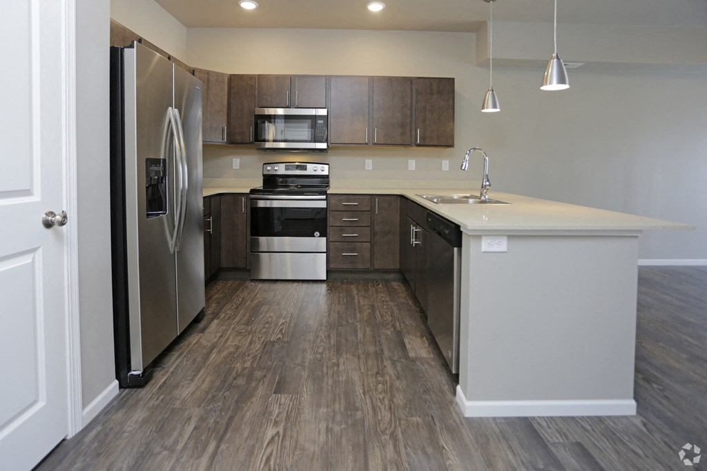 image of kitchen at the grand off 45th in fargo