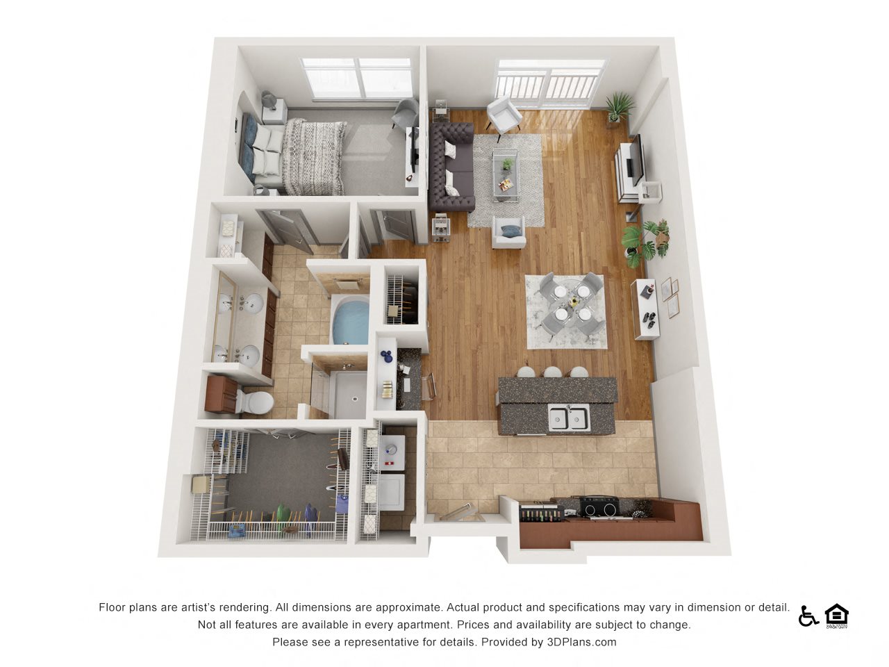 1, 2 &amp; 3 Bedroom Apartments in Charlotte, NC The
