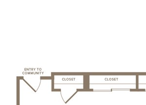 One Bedroom | One Bathroom