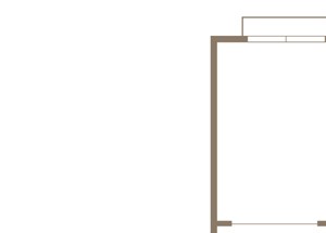 All dimensions are approximate. Actual product and specifications may vary in dimension or detail. One Bedroom | One Bathroom