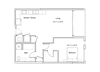 A10 Floor Plan A10 Floor Plan at Grey House Apartments in Houston, Texas