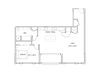 A51 Floor Plan A51 Floor Plan at Grey House Apartments in Houston, Texas