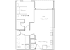 A8 Floor Plan A8 Floor Plan at Grey House Apartments in Houston, Texas