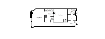 1 Bedroom Apartments