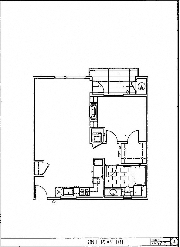 INclave floor plan with fire place