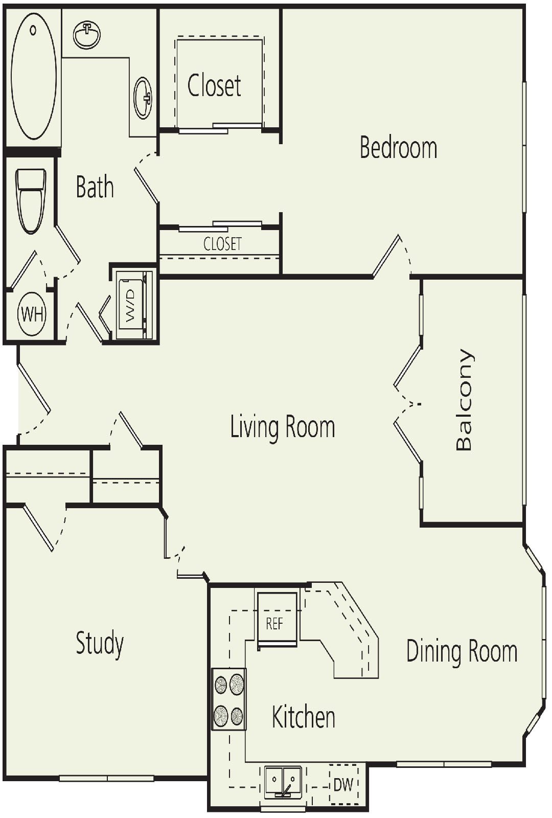 Plan C1 Floor Plan 3