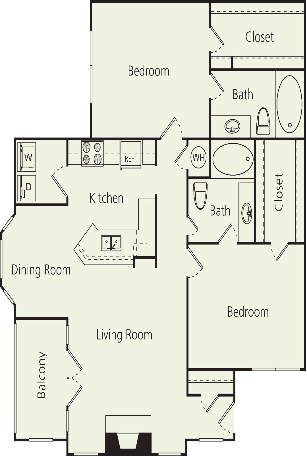 Plan D Floor Plan 8
