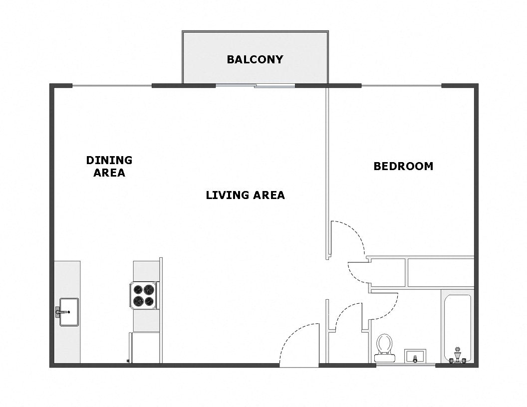 330 - 350 Curtner Avenue Studio-2 Beds Apartment for Rent - Photo Gallery 12