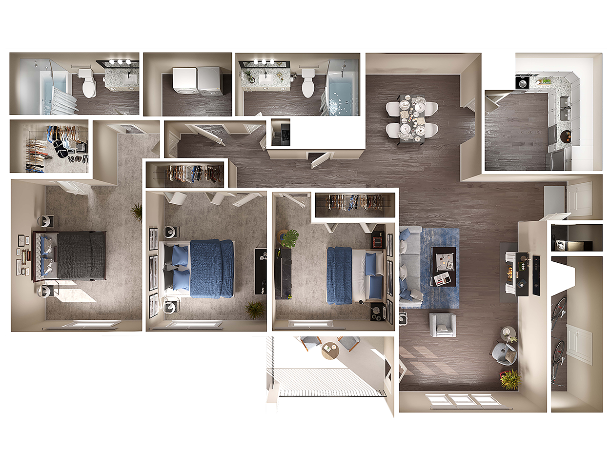 Triple Crown 1,441 SF