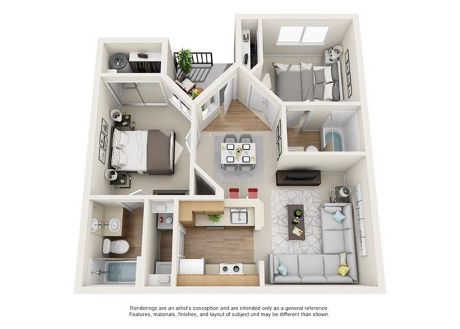 Floor Plans Of Element Deer Valley In Phoenix Az