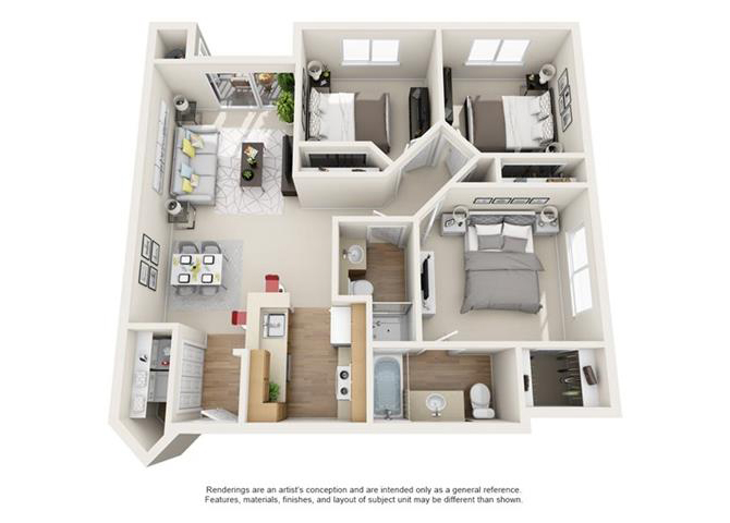 Floor Plans Of Element Deer Valley In Phoenix Az