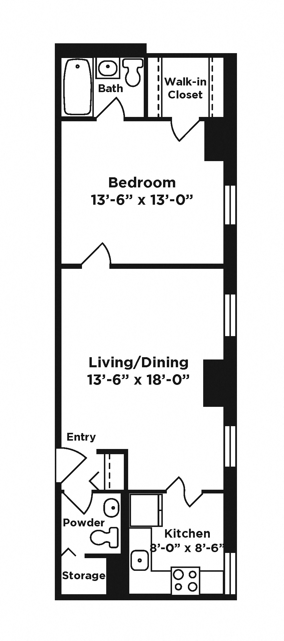 1 bedroom apartment at Webster Hall in Pittsburgh, PA