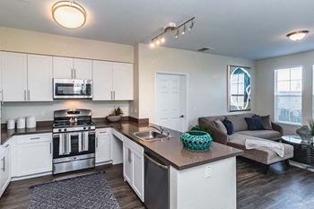 Kitchen and living room Vasari Apartments | Elk Grove |