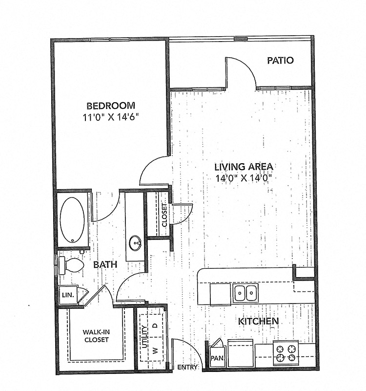 Haven at Lake Highlands l 1x1 rentals in Dallas, TX
