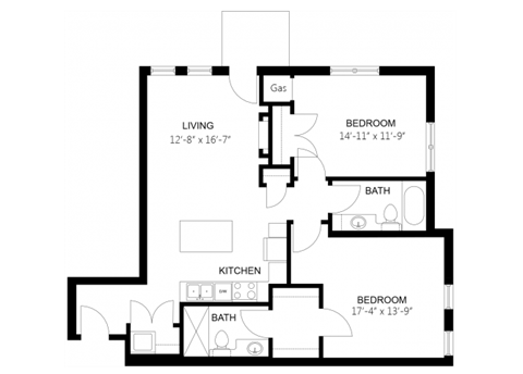 6800 Cedar Lake Rd. 1-3 Beds Apartment, Minnesota for Rent - Photo Gallery 27