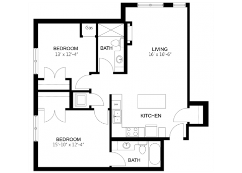 6800 Cedar Lake Rd. 1-3 Beds Apartment, Minnesota for Rent - Photo Gallery 26