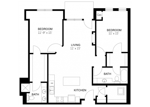 6800 Cedar Lake Rd. 1-3 Beds Apartment, Minnesota for Rent - Photo Gallery 31