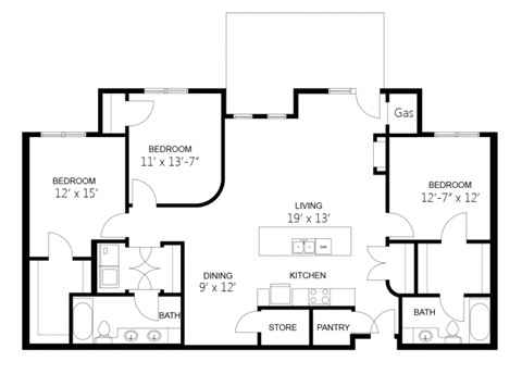 6800 Cedar Lake Rd. 1-3 Beds Apartment, Minnesota for Rent - Photo Gallery 39