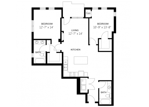 6800 Cedar Lake Rd. 1-3 Beds Apartment, Minnesota for Rent - Photo Gallery 33