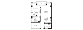 1 Bed 1 Bath with Den