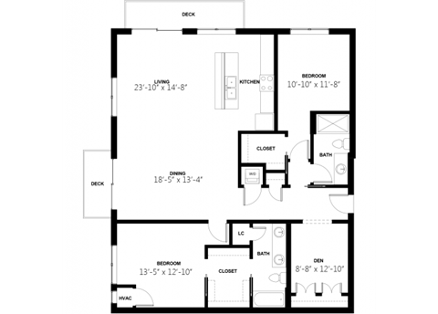 222 Hennepin Ave S Studio-2 Beds Apartment, Minnesota for Rent - Photo Gallery 35