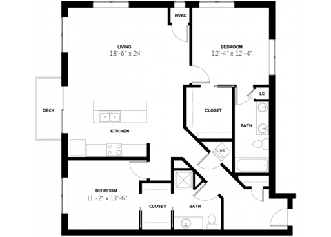 222 Hennepin Ave S Studio-2 Beds Apartment, Minnesota for Rent - Photo Gallery 31
