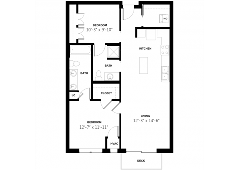 222 Hennepin Ave S Studio-2 Beds Apartment, Minnesota for Rent - Photo Gallery 28