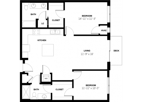 222 Hennepin Ave S Studio-2 Beds Apartment, Minnesota for Rent - Photo Gallery 29