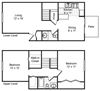 Two Bedroom One And A Half Bath TH