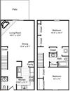Two Bedroom Townhome