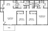 Three Bedroom Garden