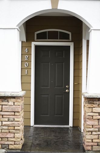 Front Door at Artisan Apartments, Spokane, WA, 99223