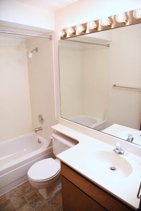 Luxurious Bathroom at Parc Grand Apartments, Washington