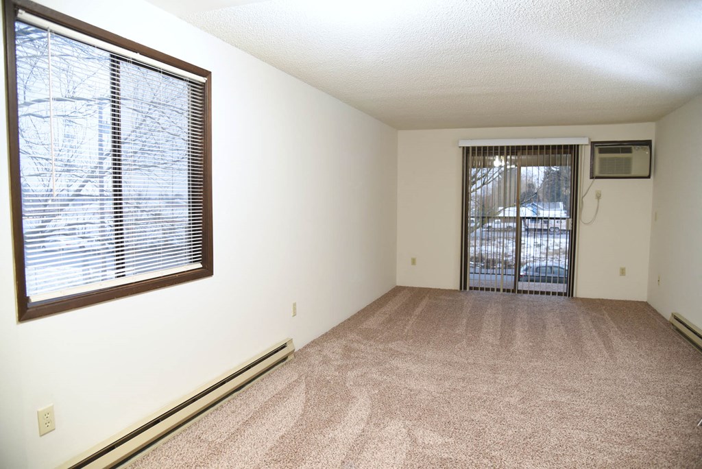 Carpeted Living Area at Napa Apartments, Washington, 99207