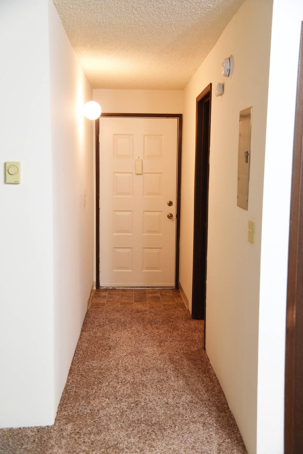 Hallway View at Napa Apartments, Spokane, WA