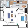 Renovated 1 Bedroom 09 Tier Renovated 1 Bedroom 09 Tier