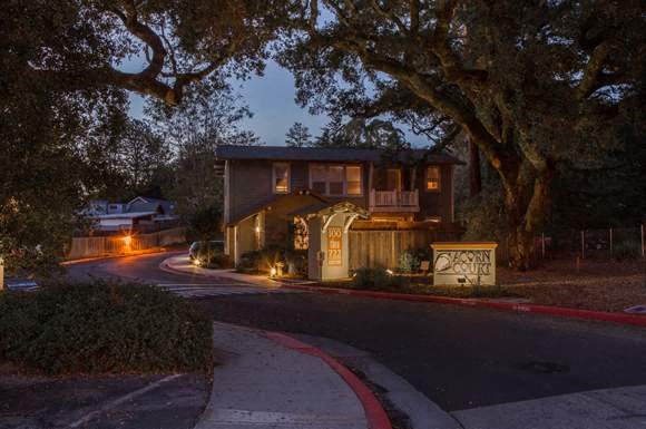 Evening View of Property Entrance