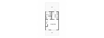 Studio plan for Villa Santa Clara Apartments