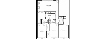 3-Bedroom, 2-Bath