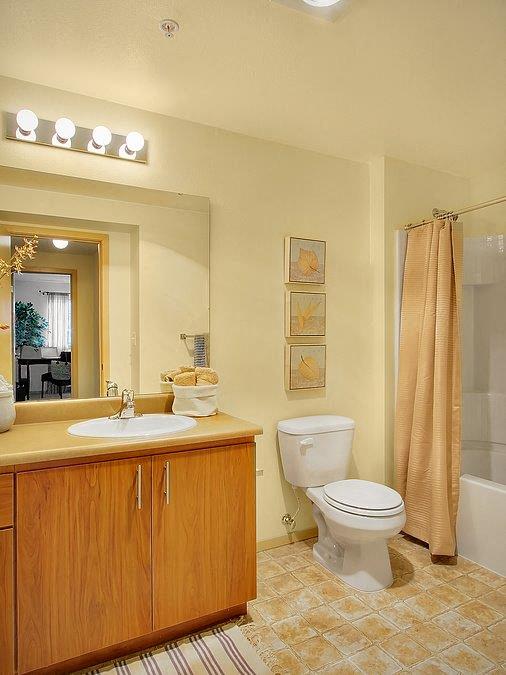 a bathroom with a toilet and a sink and a mirror