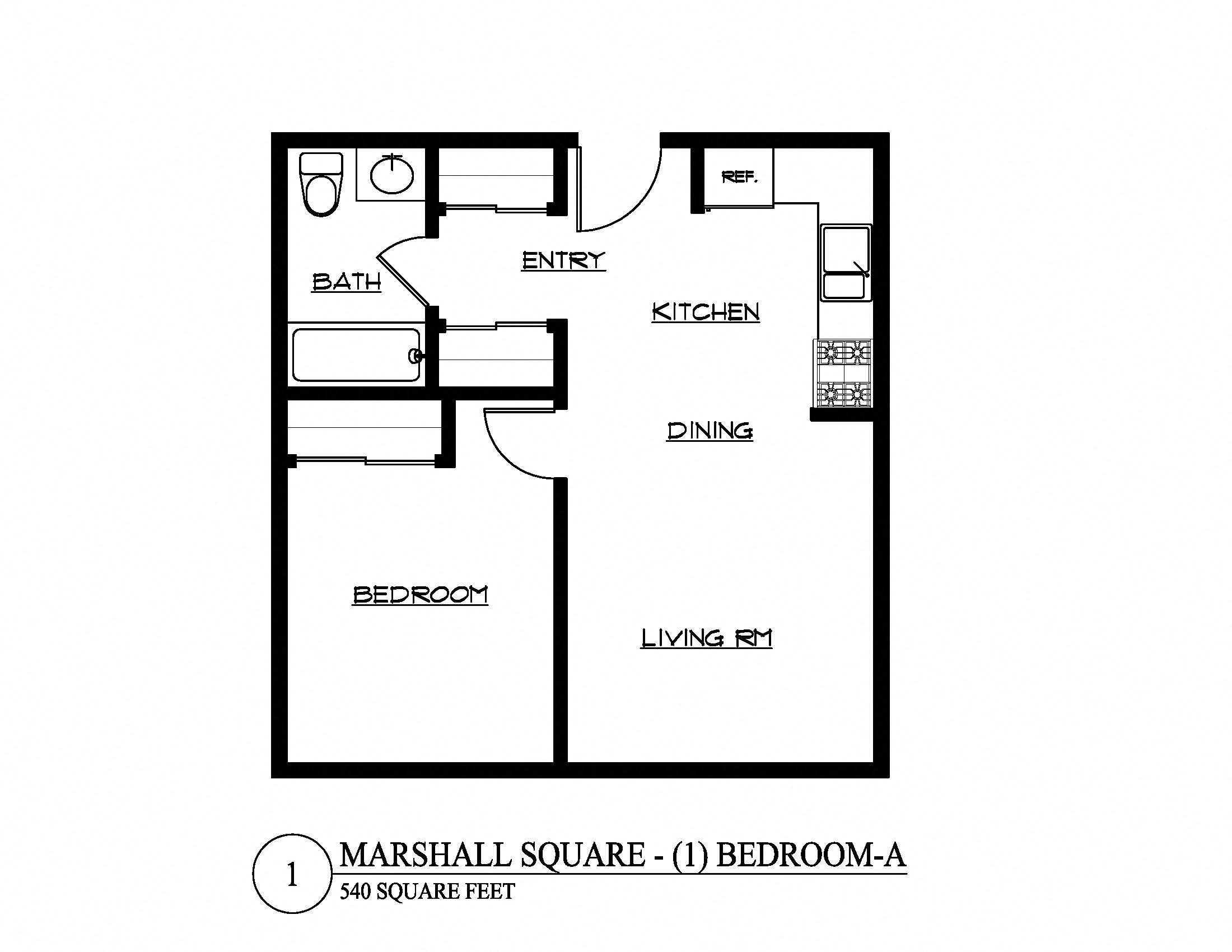 One Bedroom A