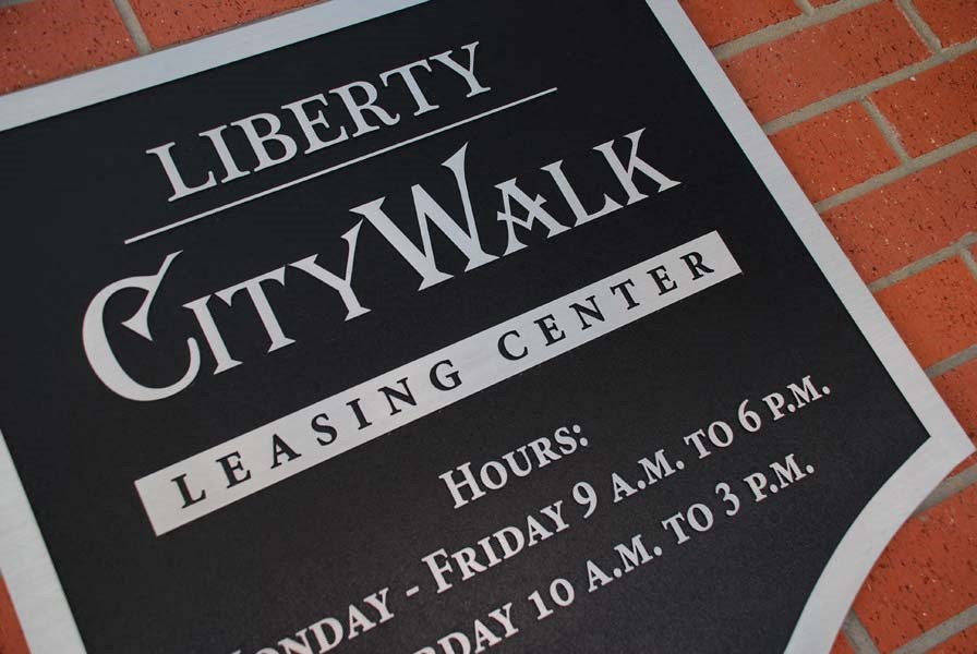 a poster for a city walk advertising the city walk leasing center