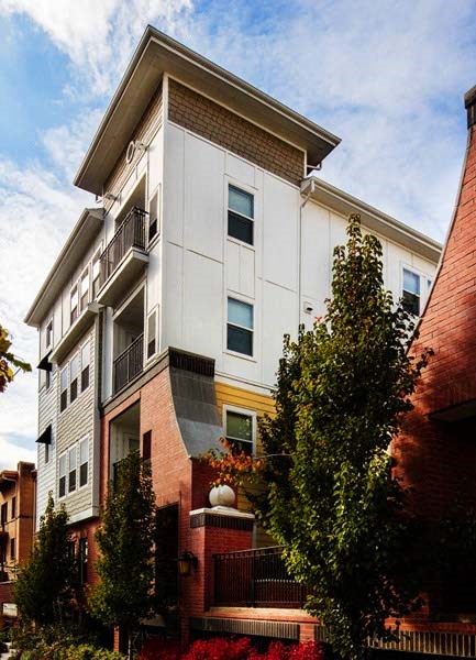 a white building with a