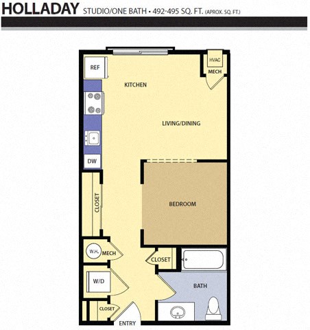 210 South 300 East Studio-1 Bed Apartment, Affordable for Rent - Photo Gallery 15