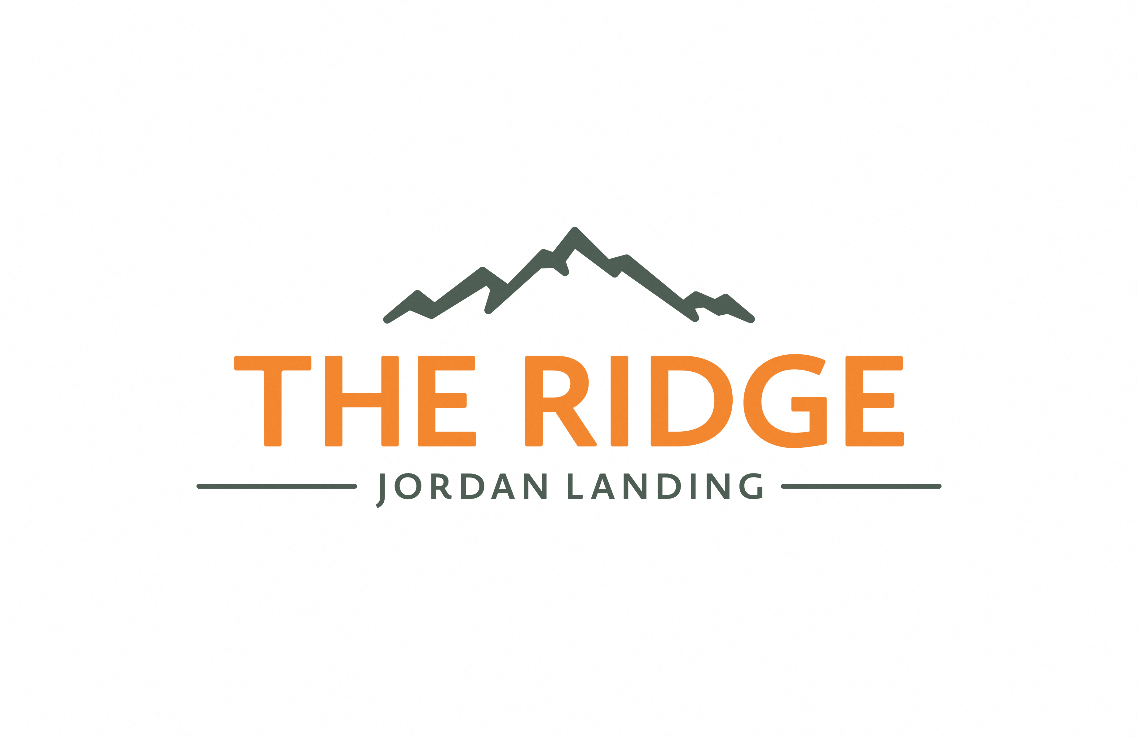 The Ridge Jordan Landing West Jordan Utah Logo